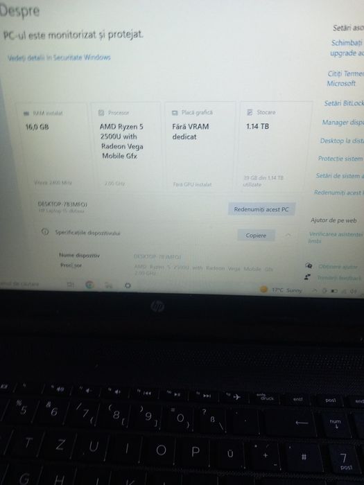 Laptop HP Windows 10
