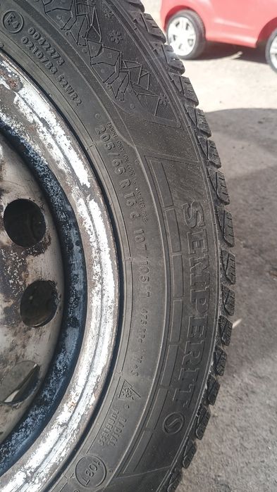 Jante de tabla Mercedes Vito cu anvelope iarnă