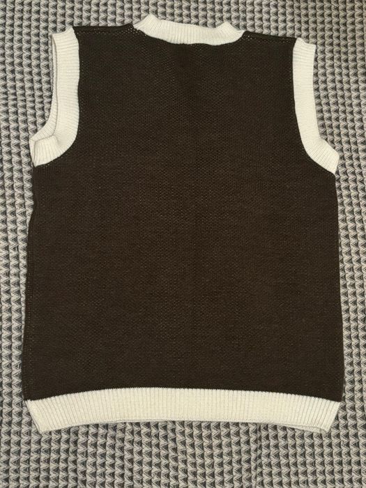 Жилет оверсайз с котиком