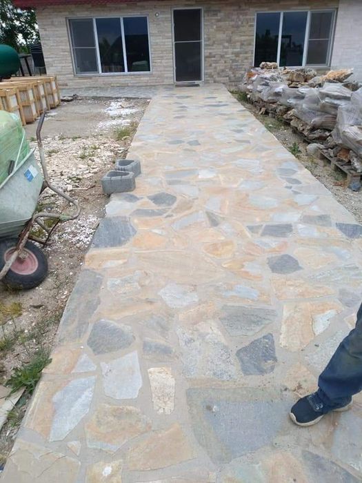 Piatra naturala gratare cascade totul ptr gradina