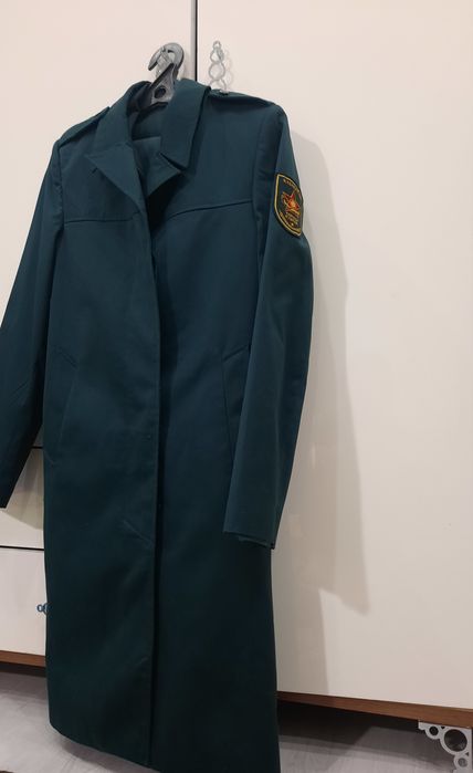 Плащ военный,  46 размер