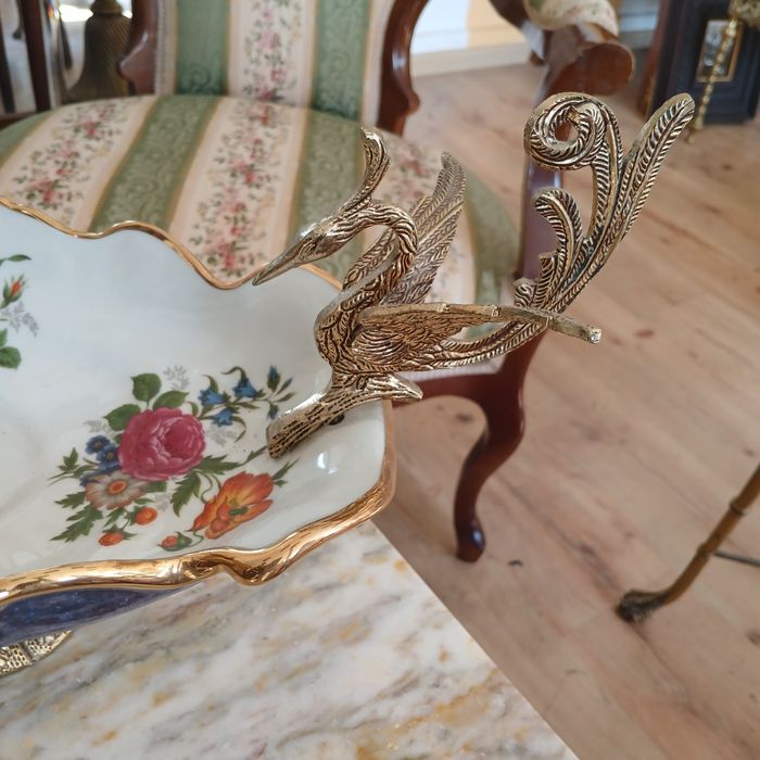 Фруктиера бронз порцелан