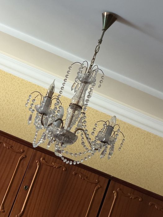 Люстра хрусталь 2 штук