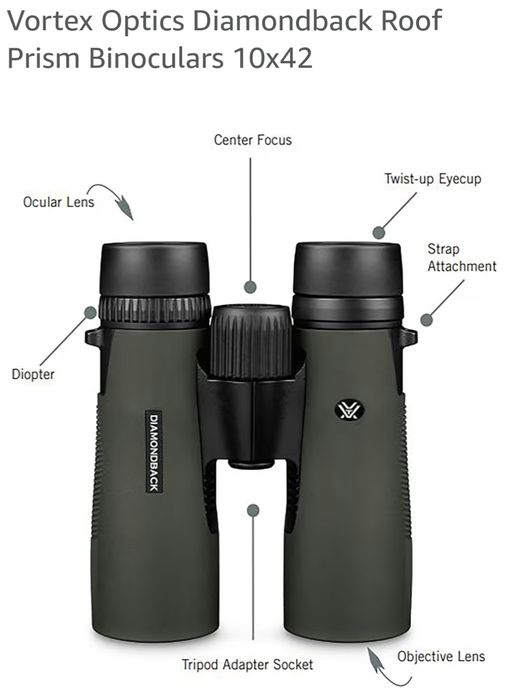 Vortex DIAMONDBACK HD 10×42 American brand