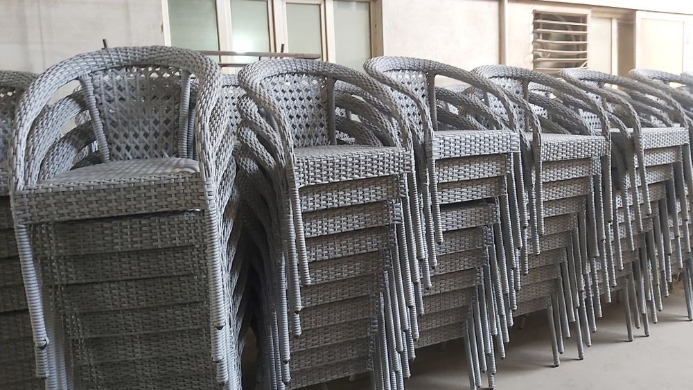 Акция!!! Дачные Стол-стуль (плетёный)