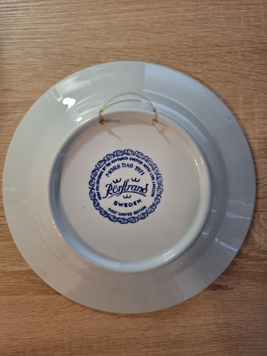 Farfurii decorative de porțelan de colecție Made in Sweden