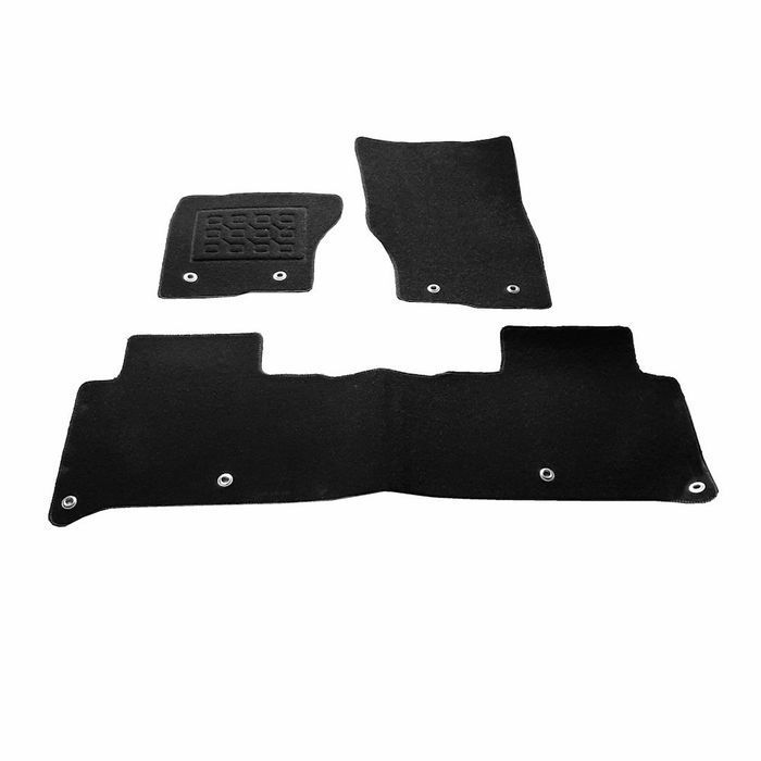 Covorase mocheta Land Rover Range Rover Discovery 5, 2017-prezent, Negre, set de 4 Buc