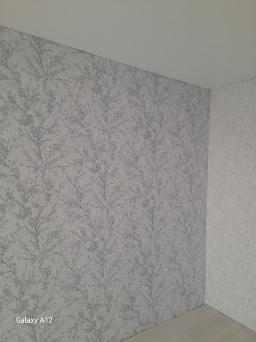 поклейка обоев,7500 рулон