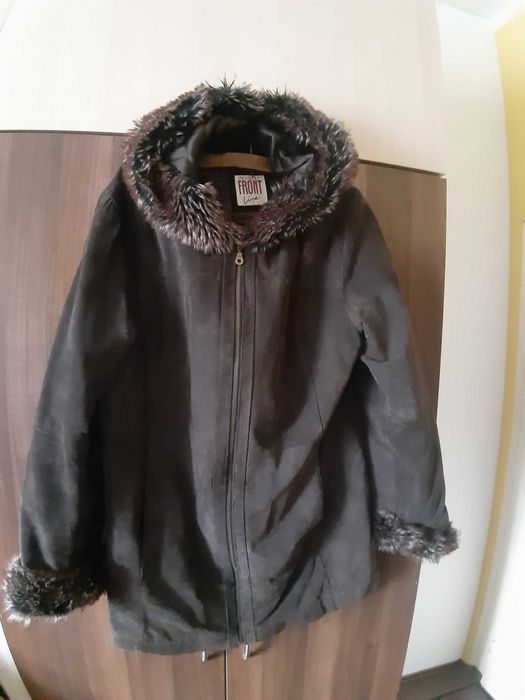 Haina de piele captusita, marimea 42