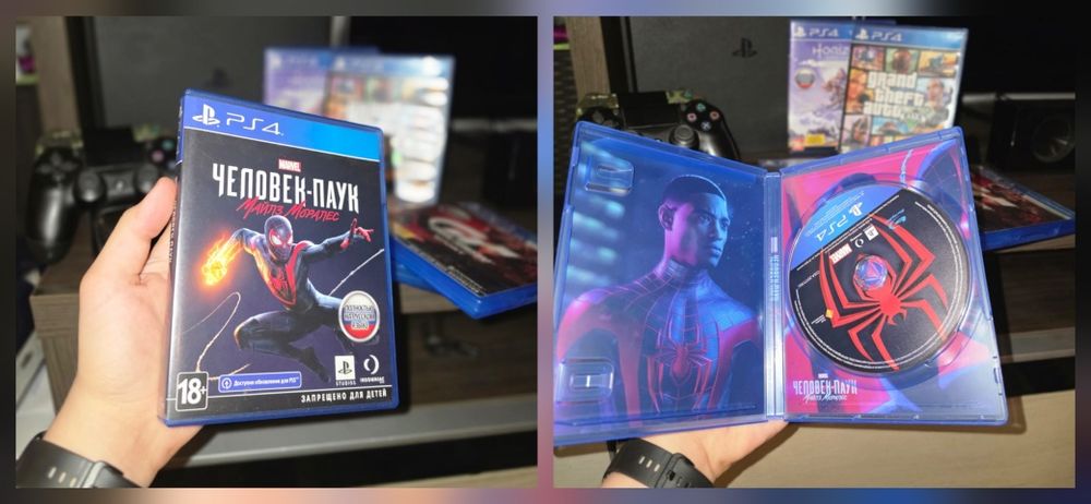 игры PS4 Человек паук - на выбор