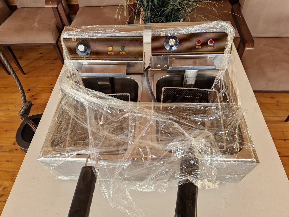 Фритюрник професионален двоен