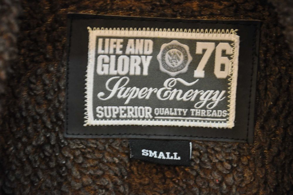 Geaca primavara S barbati, bluza tricotata cu fermoar