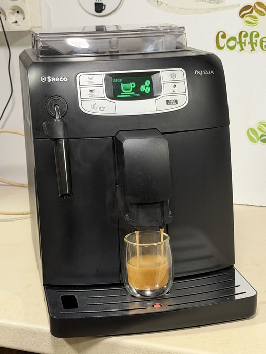 Кафемашина кафе автомат Saeco INTELİA с гаранция