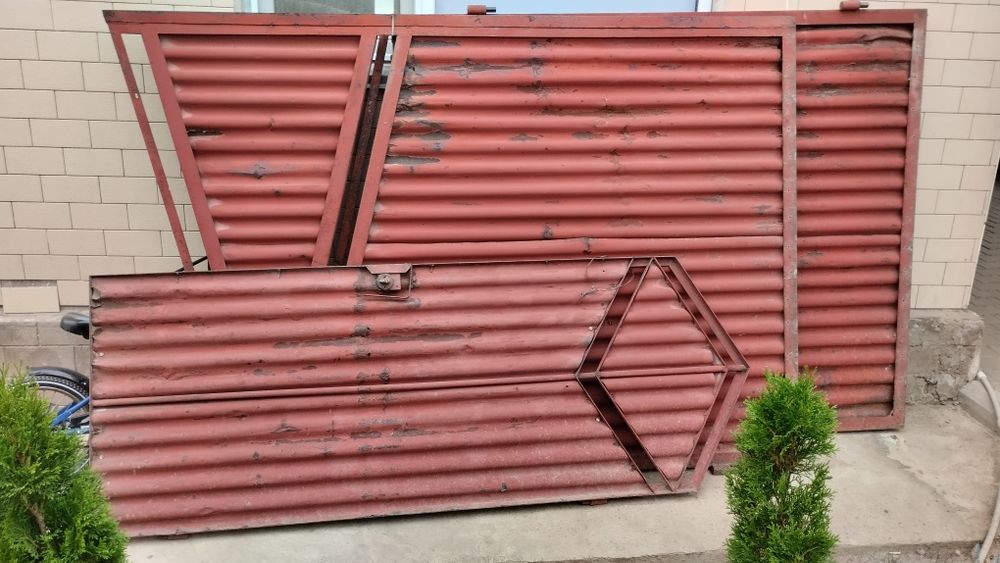 Металически забор  б/у