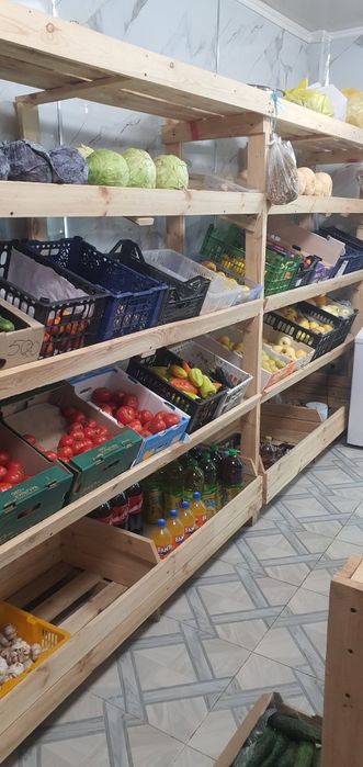 Срочно продам овощной стеллажи
