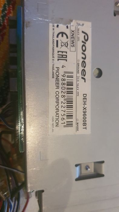 Pioneer DEH-9600BT cd за кола