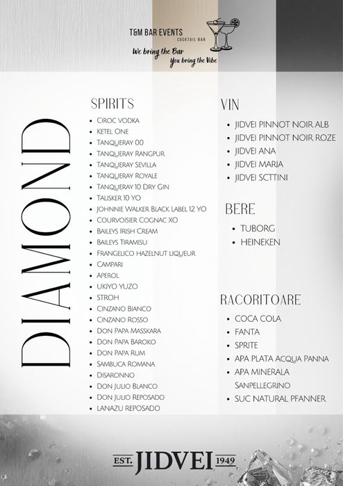 Cocktail Bar Evenimente