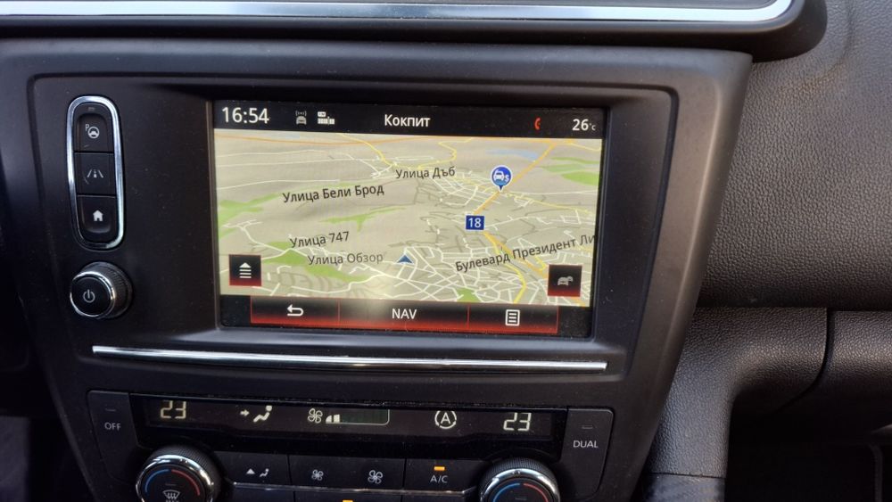 Renault R-Link2 -2026г. USB map update