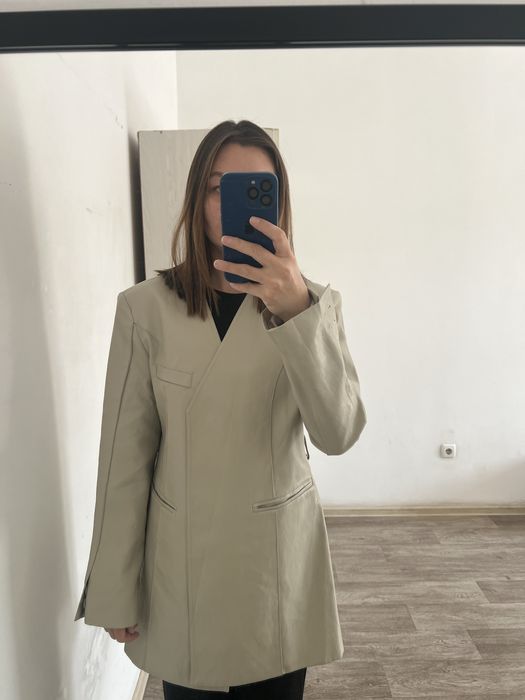 Кожаный пиджак