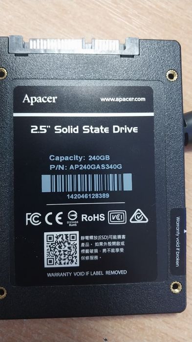 Продам ссд накопитель