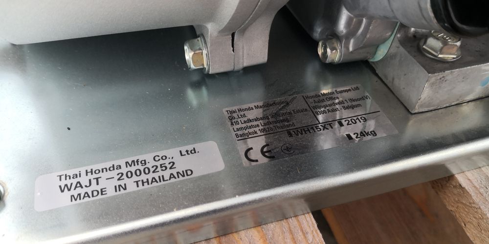 Vand motopompa Honda WH15XT