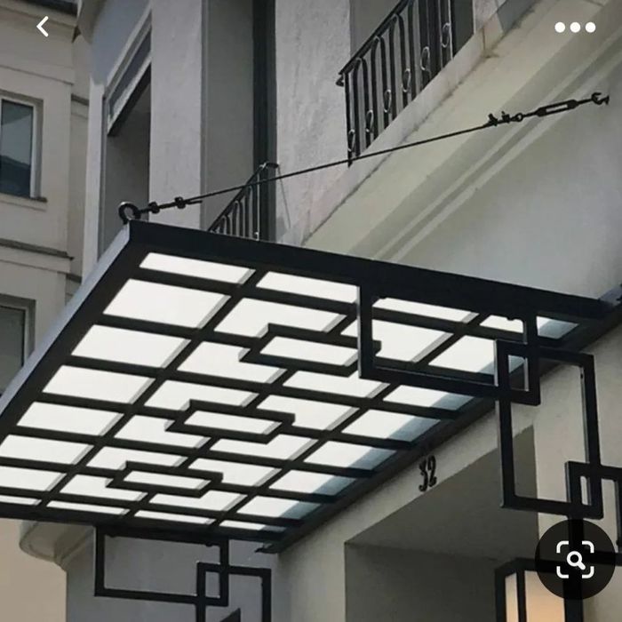 Навесы , решетки , перилла и ограждения