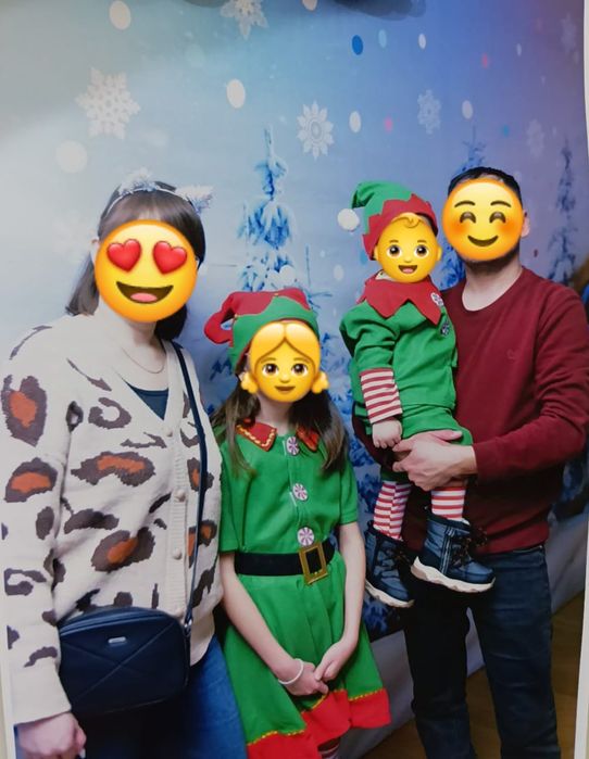 Костюм гномика эльфа девочка