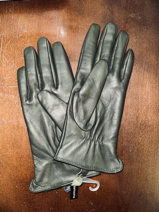 Перчатки кожанные женские