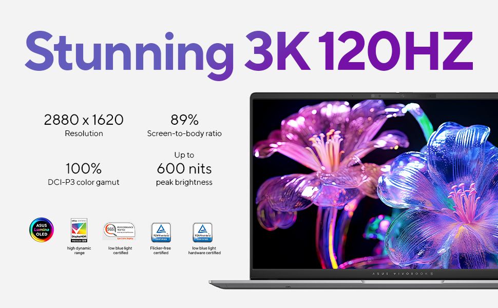 Asus Vivobook S15 Мощный процессор Snapdragon  X Elite 16GB/1TB SSD