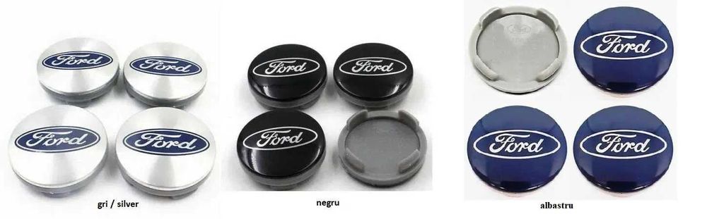 Set 4 Capace Ford 54mm pentru jante aliaj originale Ford 6M211003AA