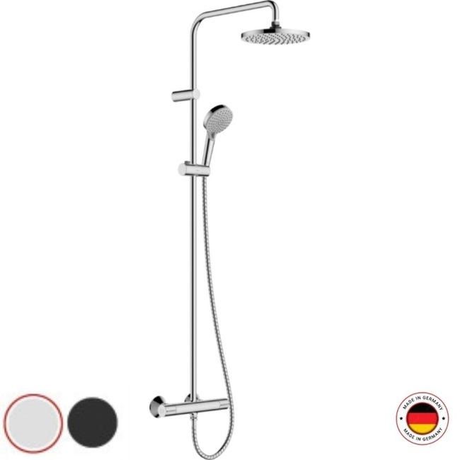 Coloana de dus termostatica HANSGROHE Vernis Blend 200, cromat SIGILAT