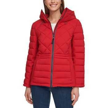 Tommy Hilfiger Quilted Jacket яке дамско ново размер S внос от САЩ