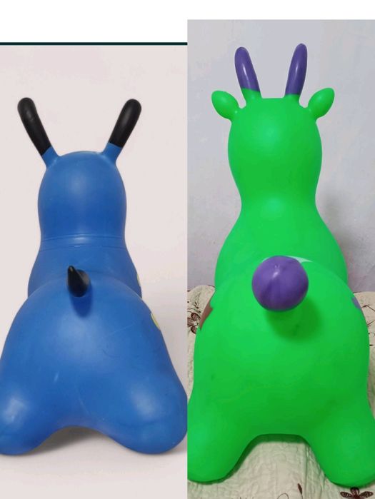 Надувные игрушки Собака и Оленёнок