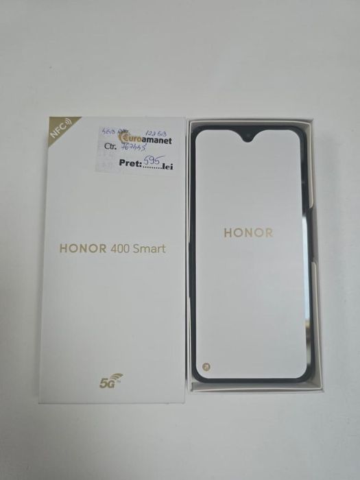 Telefon mobil Honor 400 Smart, 5G, Dual SIM, 128GB, 4GB RAM, -P-