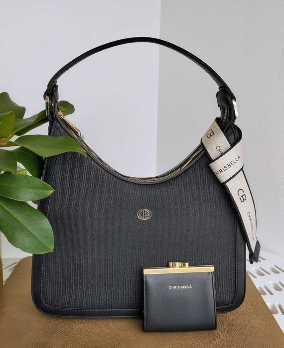 Дамска чанта CHRISBELLA с малко портмоне – Стил и удобство-ЦВЕТОВЕ