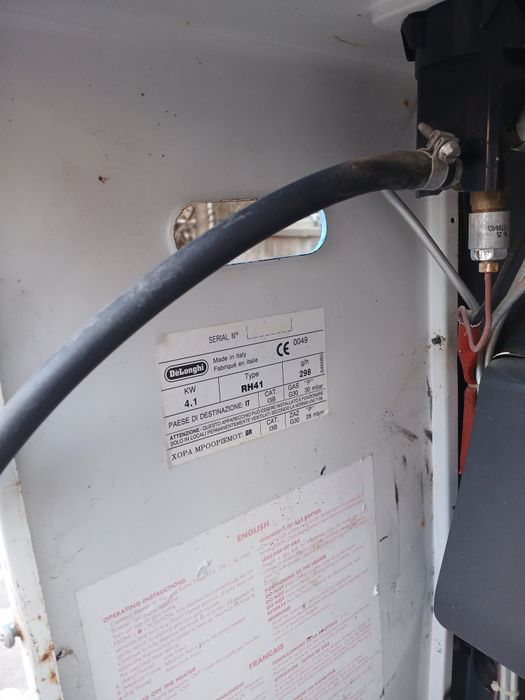 Încălzire Portabilă cu butelie 50euro