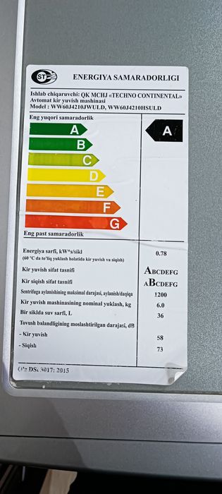Aftomat Kir yuvish mashinasi