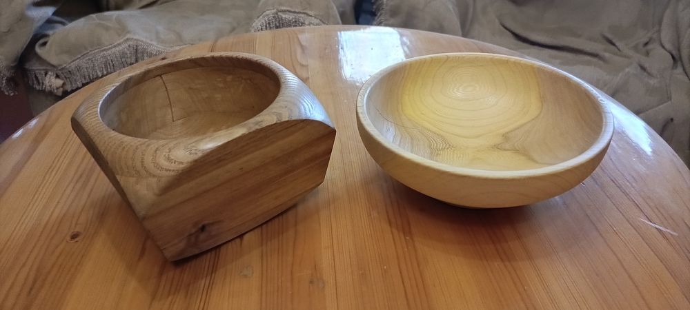 Посуда из дерева сувенирная.