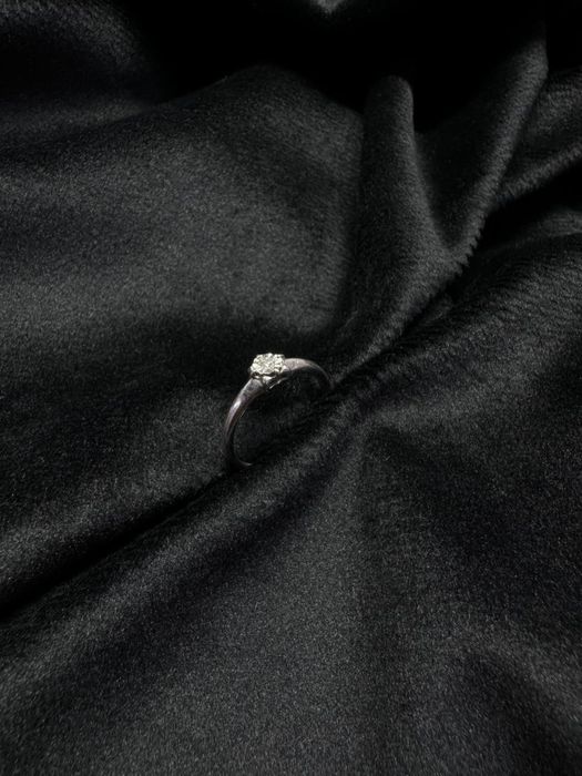 Бриллиантовое  белок кольцо/Ortalyq