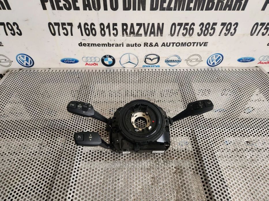 Ansamblu Banda Spira Spirala Volan SZL Maneta Stergatoare Semnalizare Bmw E81 E87 E91 Cod
