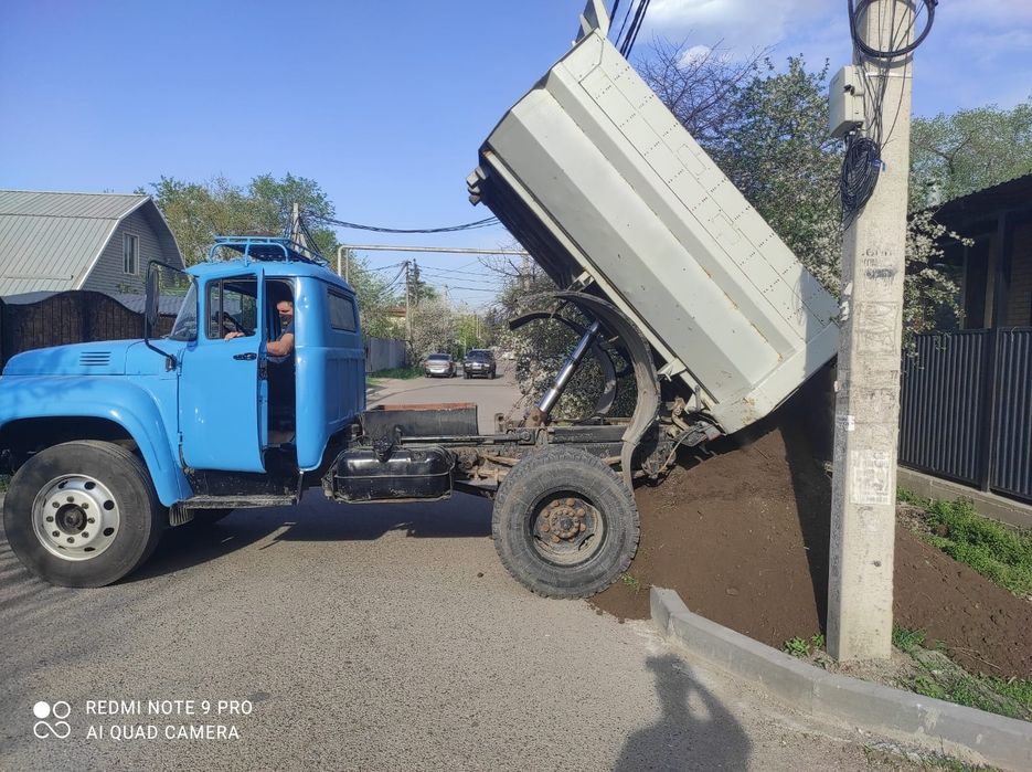 Песок Щебень Отсев Сникерс зил самосвал доставка