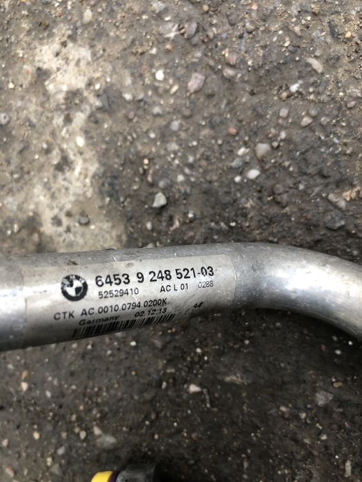Conducta ac / clima Bmw seria 5 f10 f11 3.0d 9248521 9248522