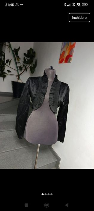 Bolero negru elegant