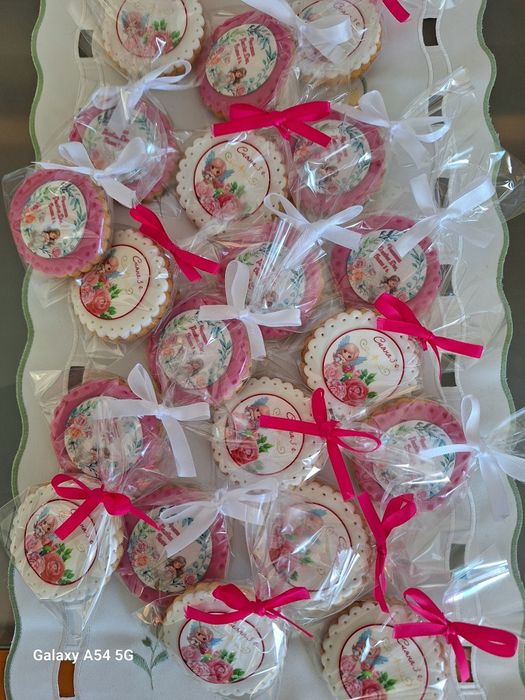 Бисквитки с фонданов принт