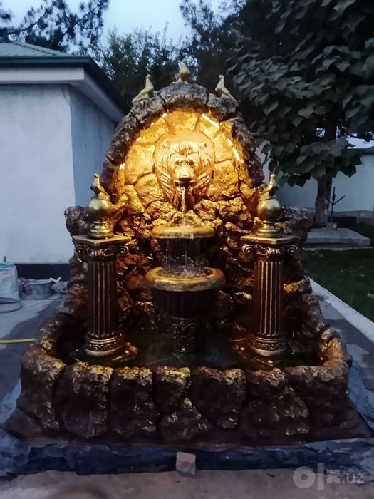 Фонтаны Водопады Камины барбекю