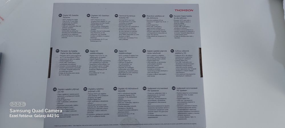 Sattelite Receiver Thomson Nou