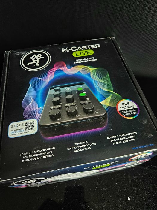 Mackie M•Caster | Portable Mixer | Streaming | Gaming | Podcast | Content Creator