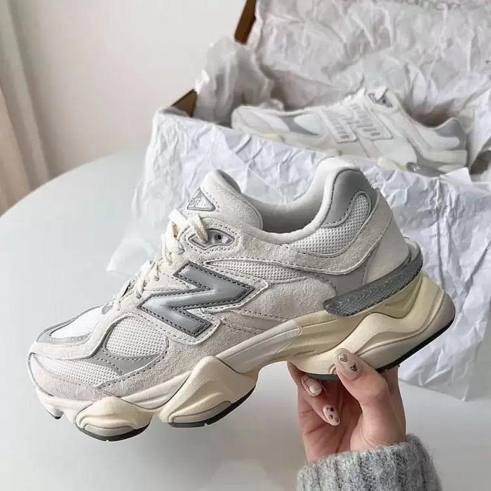 New Balance 9060 Sea Salt White