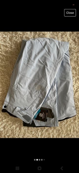 Pantaloni de ski Salomon cu eticheta