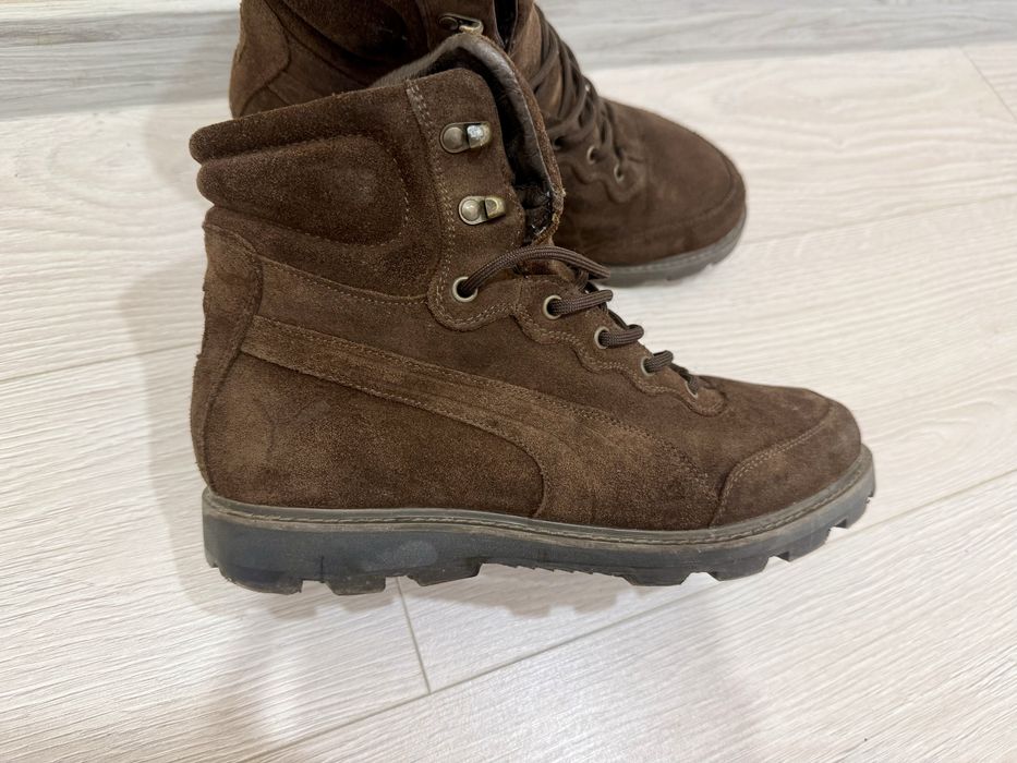 Мъжки зимни обувки Puma Desierto brown, кафяв, размер 44